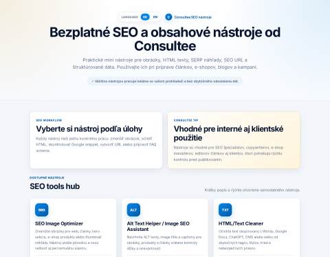 Vorschau von Free SEO Tools by Consultee
