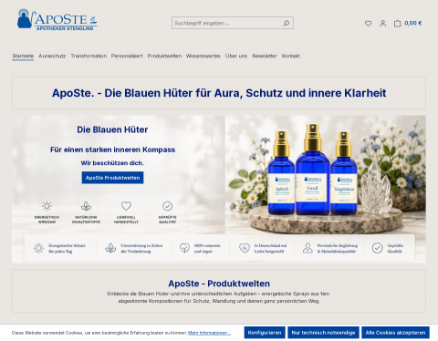Vorschau von ApoSte - das Online Shop - der blauen Hüter
