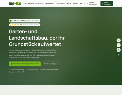 Vorschau von SHG Garten- und Landschaftsbau