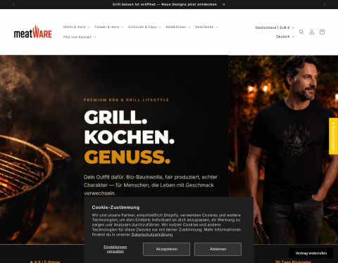 Vorschau von Meatware – T-Shirts & mehr mit Geschmack