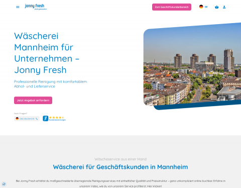 Vorschau von Wäscherei Mannheim | Jonny Fresh