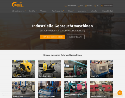 Website-Vorschau von nenok GmbH