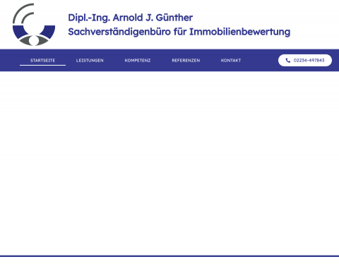 Website-Vorschau von Sachverständigenbüro für Immobilienbewer
