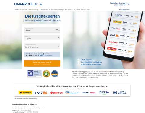 Vorschau von Finanzen checken