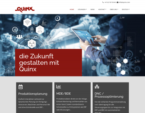 Vorschau von Quinx Fertigungs- Informationssysteme