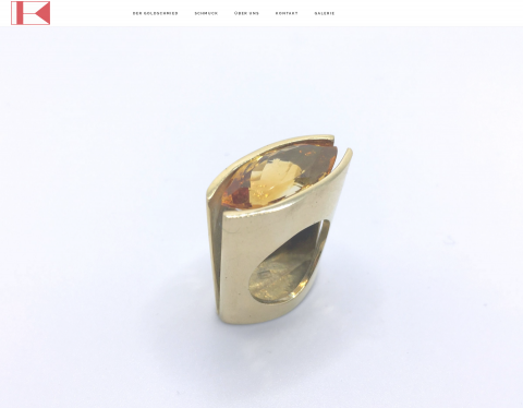 Website-Vorschau von Goldschmiede Schmuck
