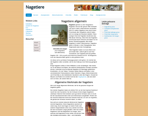 Vorschau von Alles über Nagetiere