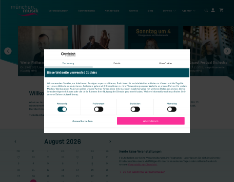 Website-Vorschau von München Musik GmbH & Co. KG