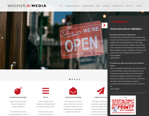 Vorschau von WAGNERMEDIA24 Online-Druckerei