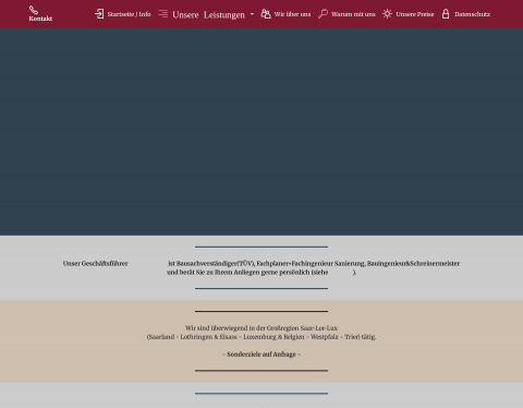Website-Vorschau von BauPlanTec-Ing.,Bausachverst.&Planer