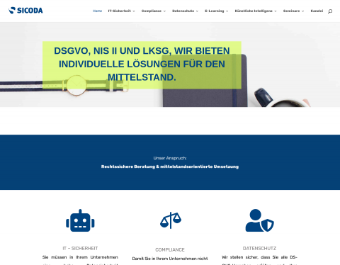 Vorschau von Externer Datenschutzbeauftragter von SICODA