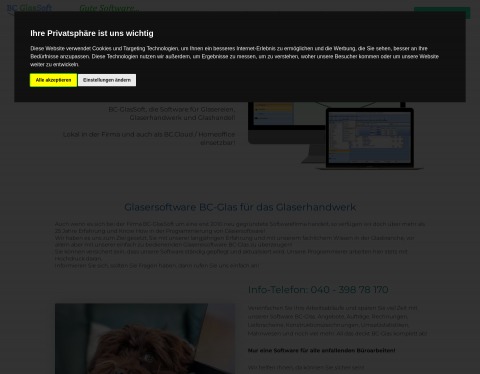 Vorschau von BC GlasSoft Glassoftware, Glasersoftware