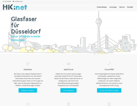Website-Vorschau von Händle & Korte GmbH