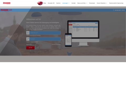 Website-Vorschau von Zosseder Wasserburg - Kleinkläranlagen