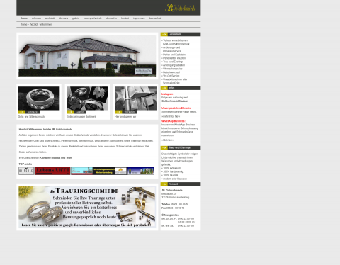 Website-Vorschau von JB-Goldschmiede