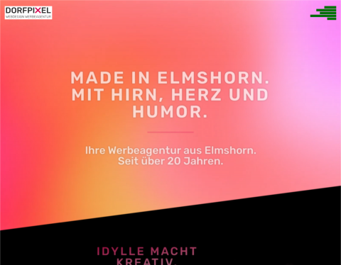 Website-Vorschau von Dorfpixel Webdesign Werbeagentur