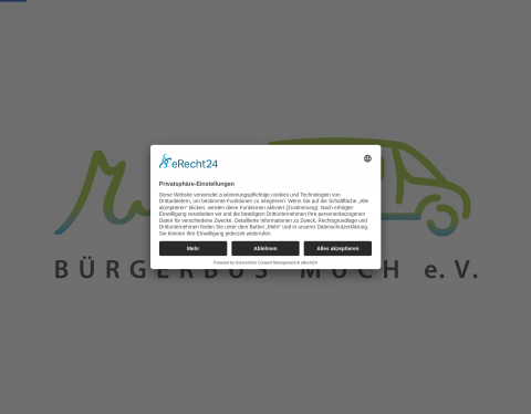 Website-Vorschau von Bürgerbus Much