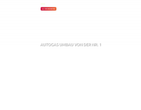 Website-Vorschau von Autogas Umbau Werkstatt Berlin