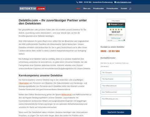 Vorschau von Detektei Bundesweit - Detektiv.com