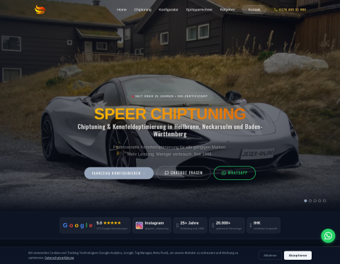 Website-Vorschau von Chiptuning