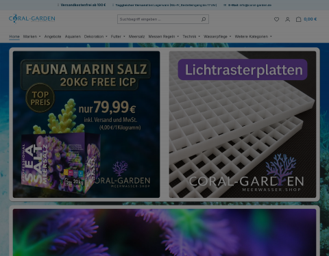 Vorschau von Coral-Garden Meerwasseraquaristik
