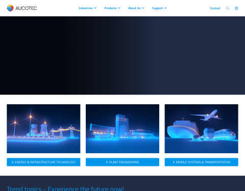 Website-Vorschau von Engineeringsysteme
