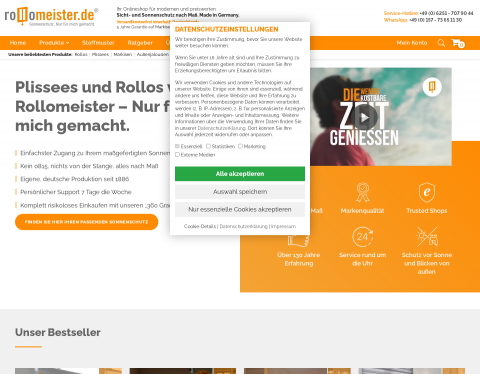 Vorschau von Rollomeister.de | Sonnenschutz.