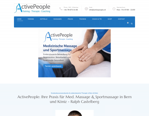 Vorschau von Active People Training und Therapie