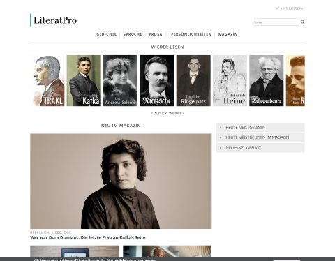 Website-Vorschau von LiteratPro.de