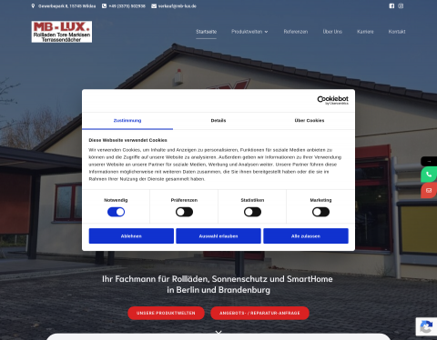 Vorschau von MB-LUX Rolladenbau GmbH