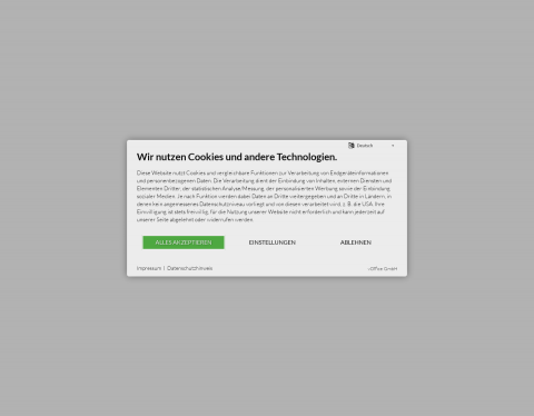 Website-Vorschau von Ferienhäuser Griechenland