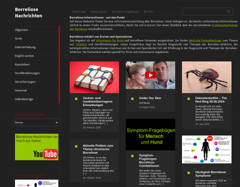 Vorschau von Borreliose Infoportal
