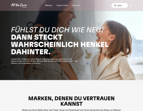 Website-Vorschau von Henkel Lifetimes - Ratgeber