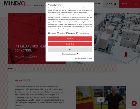 Website-Vorschau von Sonderanlagenbau