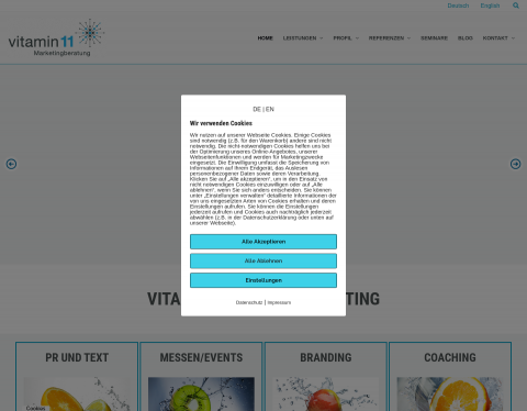 Vorschau von Vitamin11 Marketingberatung