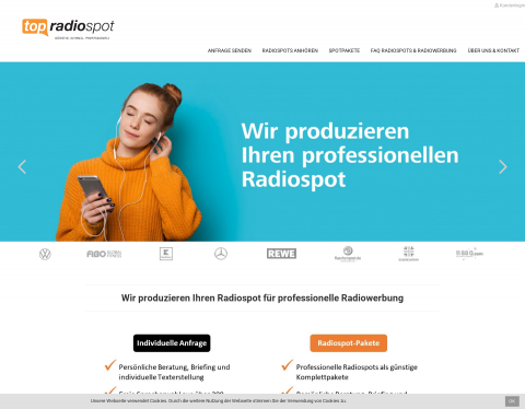 Vorschau von Top Radiospots Text bis Produktion
