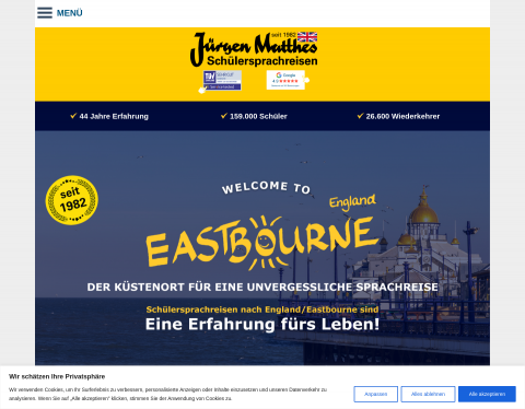 Vorschau von Schülersprachreisen nach Eastbourne