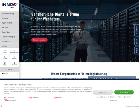 Vorschau von INNEO Projektmanagement Software