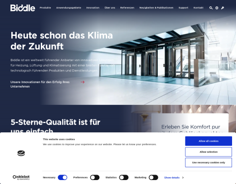 Vorschau von Biddle - Innovative Klimatechnik