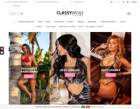 Website-Vorschau von Sexy Fashion und Sexy Mode