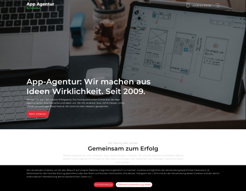 Website-Vorschau von App-Agentur.com - App Programmierer