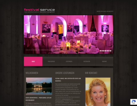 Website-Vorschau von Salzburg Festival Service