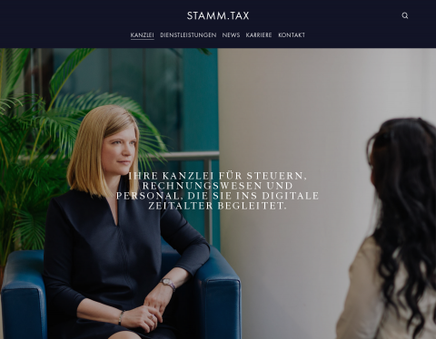 Website-Vorschau von Stamm Steuerberatung