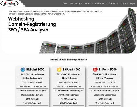 Vorschau von Webhoster Schweiz