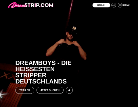Website-Vorschau von Berlin Dreamboys