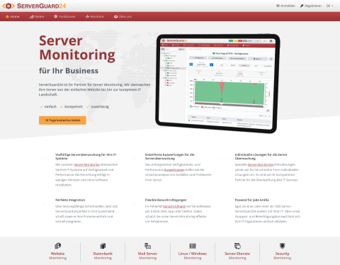 Website-Vorschau von IT75