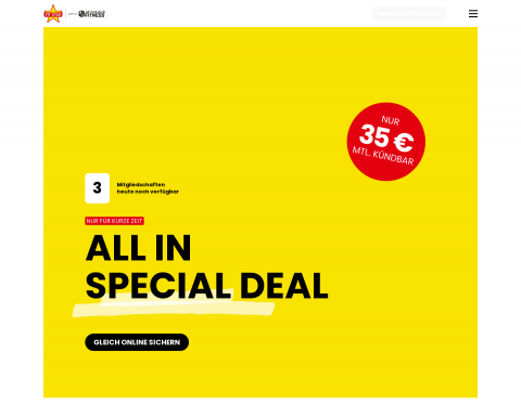 Website-Vorschau von FIT STAR