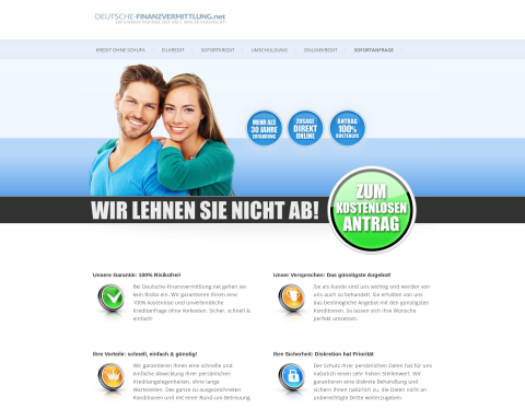 Website-Vorschau von Deutsche-Finanzvermittlung.net