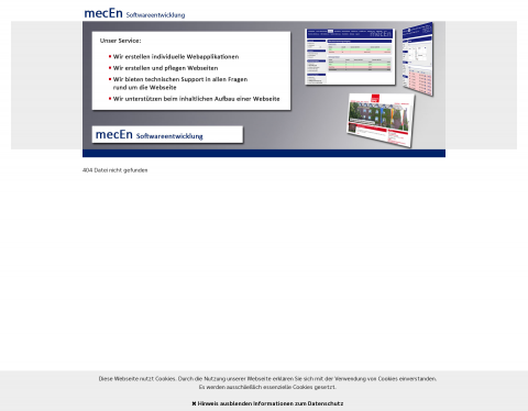 Vorschau von mecEn Software
