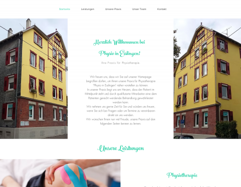Website-Vorschau von Physio in Esslingen